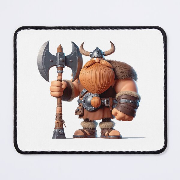 Item preview, Axe-cited Viking designed and sold by NickTaroDesign.