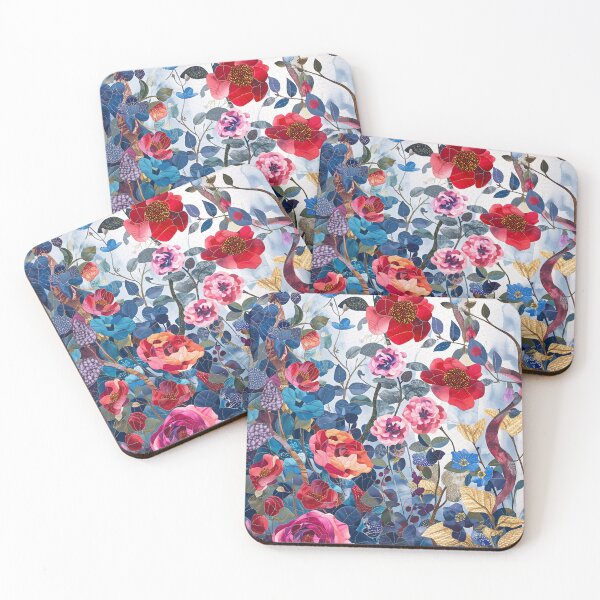 Item preview, Colorful Flowers, Mosaic and Vibrant Art, Abstract Style designed and sold by celiacreatec.