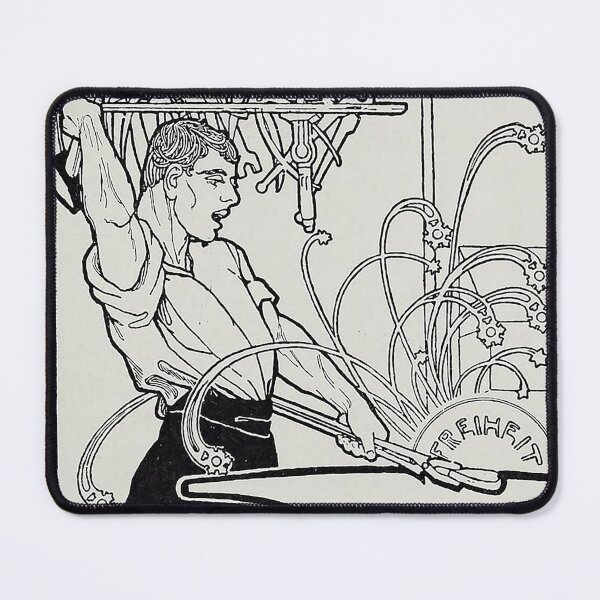 Item preview, HD. A blacksmith at work, by Ephraim Moses Lilien designed and sold by MINDTHECHERRY.