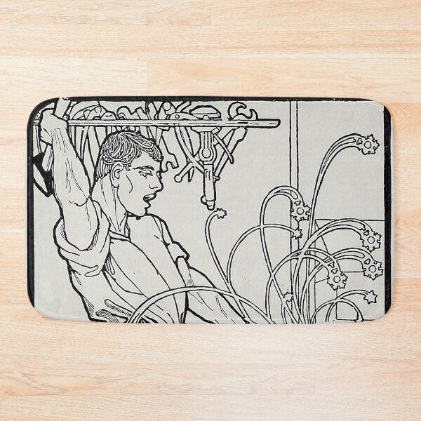 Item preview, HD. A blacksmith at work, by Ephraim Moses Lilien designed and sold by MINDTHECHERRY.