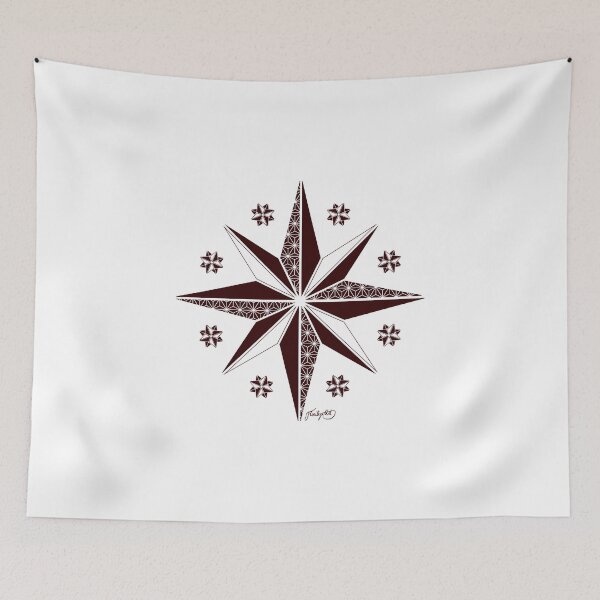 Item preview, Star of Fëanor (red) designed and sold by Florilège Art.