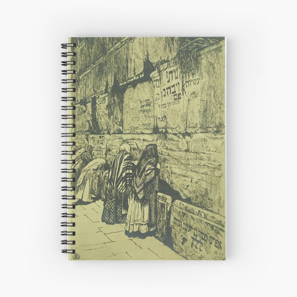 Item preview, HD. Historical images of the Western Wall (1920), by Ephraim Moses Lilien  designed and sold by MINDTHECHERRY.
