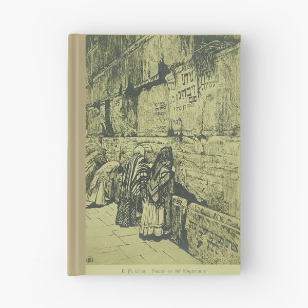 Item preview, HD. Historical images of the Western Wall (1920), by Ephraim Moses Lilien  designed and sold by MINDTHECHERRY.
