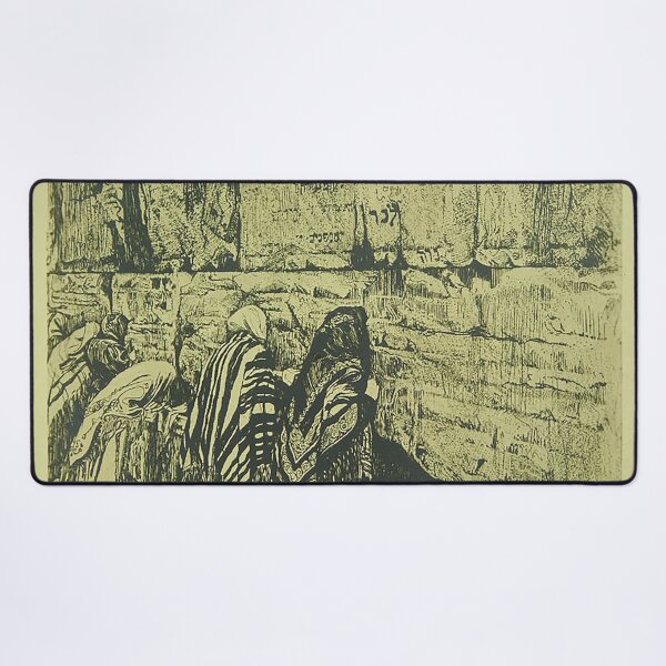 Item preview, HD. Historical images of the Western Wall (1920), by Ephraim Moses Lilien  designed and sold by MINDTHECHERRY.