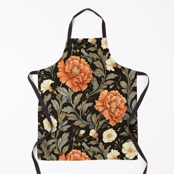 Item preview, Golden carnations pattern designed and sold by randrdesign.
