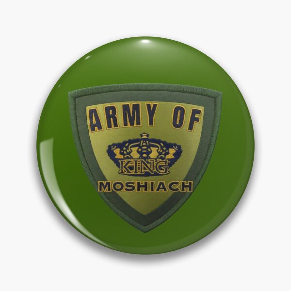 Item preview, ARMY OF KING MOSHIACH PATCH OLIVE GREEN designed and sold by BenadEvenChen.
