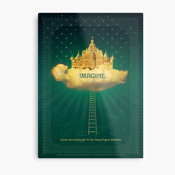 Imagine Metal Print