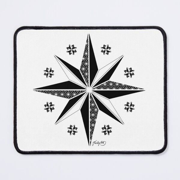 Item preview, Star of Fëanor (black) designed and sold by Florilège Art.
