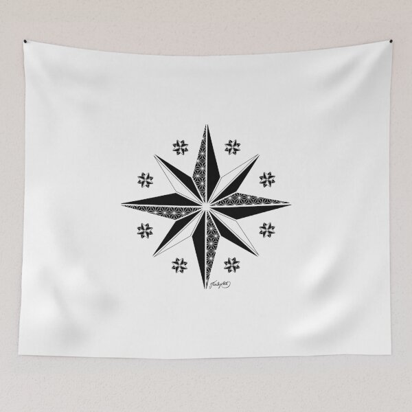 Item preview, Star of Fëanor (black) designed and sold by Florilège Art.