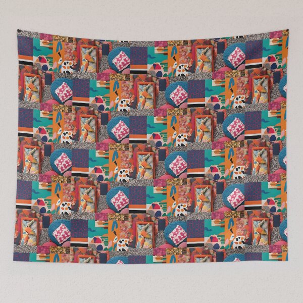 Item preview, Wild Patchwork Pattern designed and sold by echowood26.