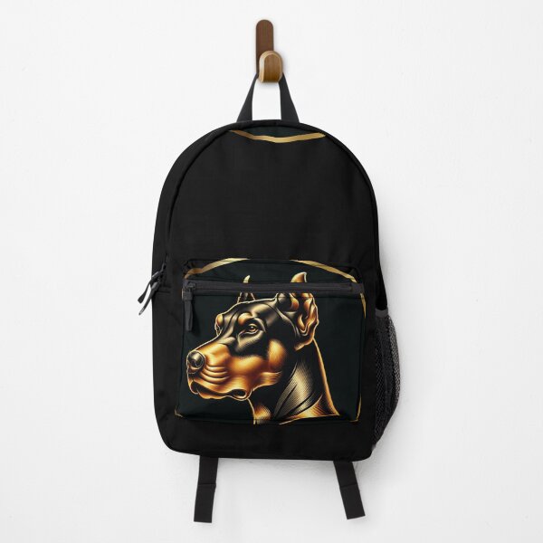 Item preview, Golden Doberman Noble Guardian Portrait designed and sold by irek07.