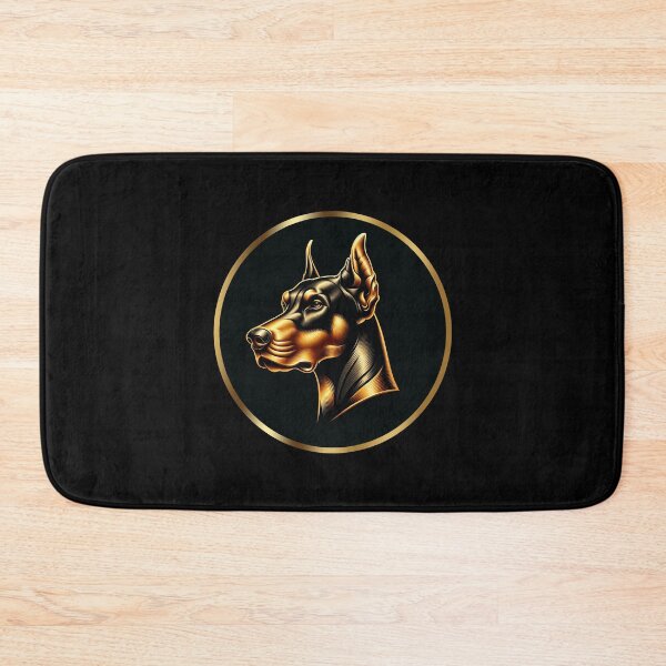 Item preview, Golden Doberman Noble Guardian Portrait designed and sold by irek07.