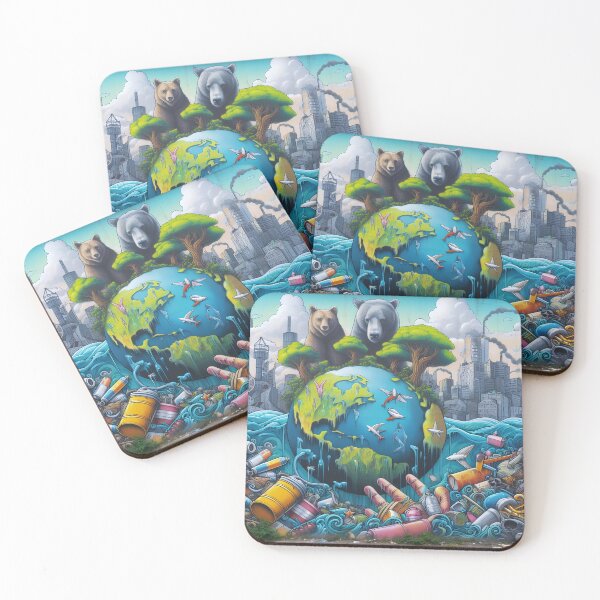 Item preview, Nature’s Struggle Amidst Urban Expansion and Environmental Pollution designed and sold by DethLock.