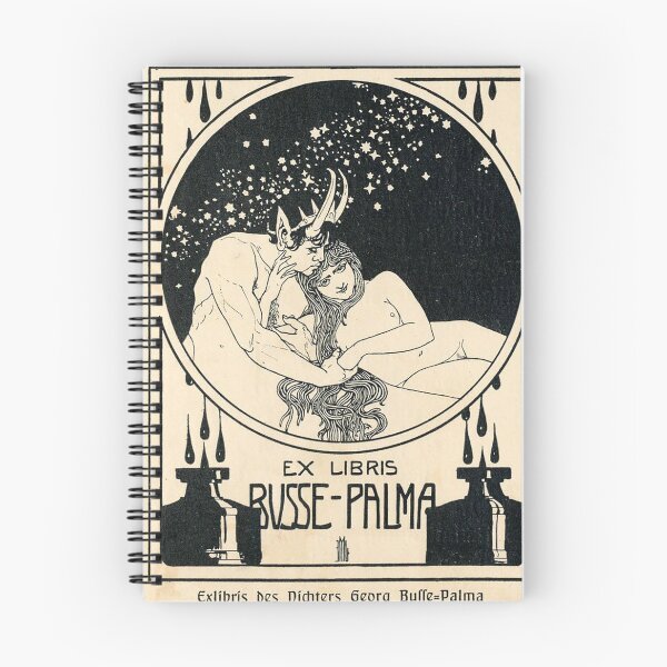 Item preview, HD. Ex libris Busse Palma, de Ephraim Moses Lilien designed and sold by MINDTHECHERRY.