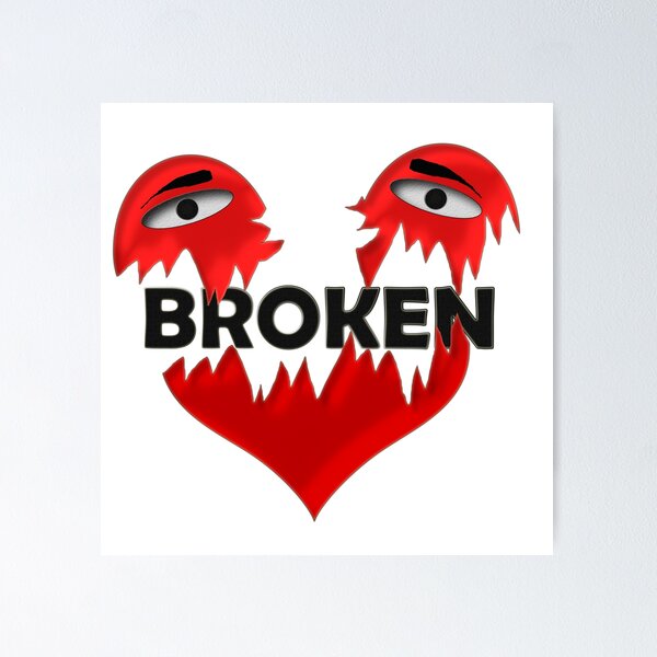 Item preview, Broken heart designed and sold by The gifted.