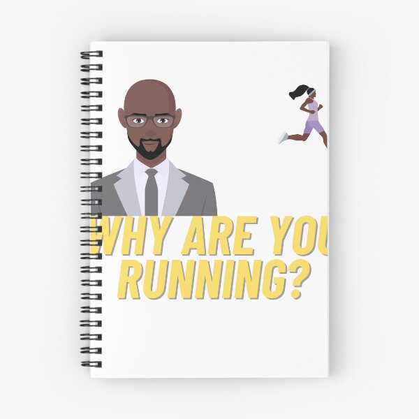 Item preview, Why are you running? designed and sold by Choc7YT.