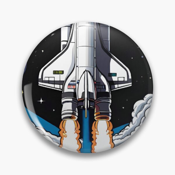 Item preview, Space shuttle fantasy designed and sold by Escarpatte.