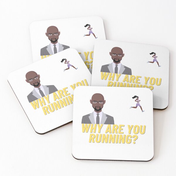 Item preview, Why are you running? designed and sold by Choc7YT.