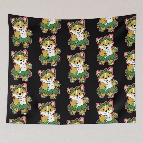 Item preview, Corgi Hula designed and sold by DrawsCutePaws.