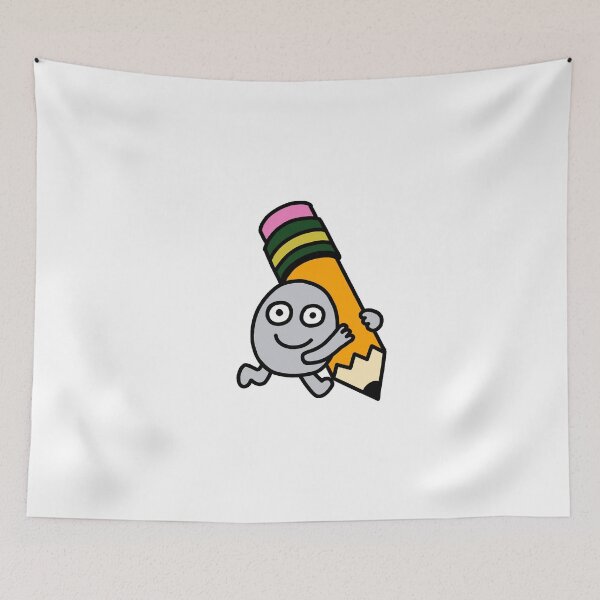 Item preview, Zero holding pencil BFDI designed and sold by MsBonnieArt.