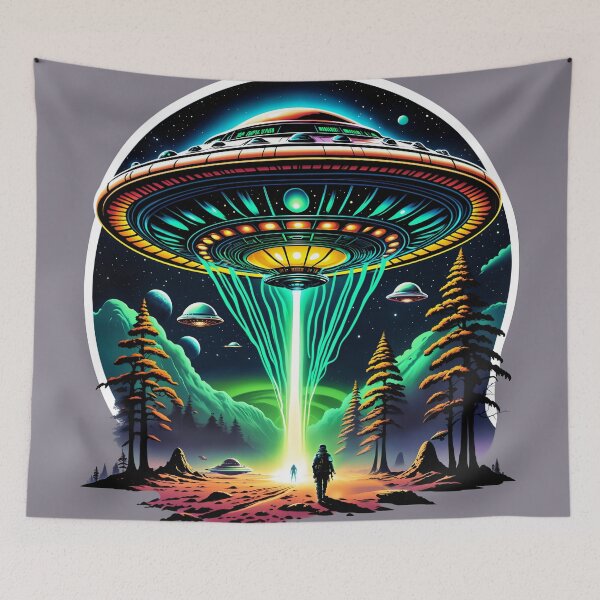 Item preview, Arrivance - UFO Landing designed and sold by LiveDesigner.