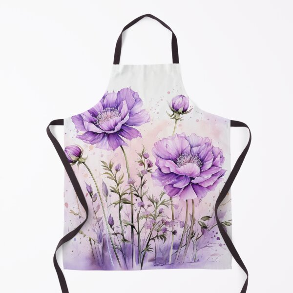 Item preview, Purple Watercolor Flowers designed and sold by shanessie6.