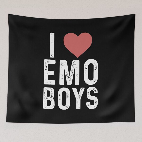 Item preview, I love emo boys designed and sold by ealathoan.