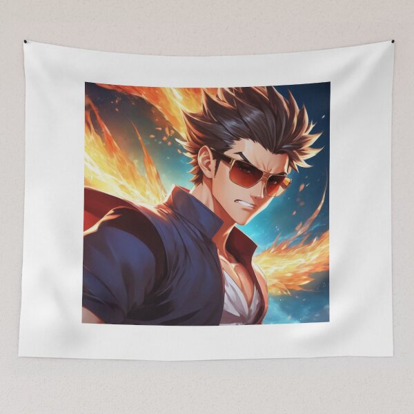 Item preview, Super anime power with his charming sunglasses designed and sold by Great-store4U.