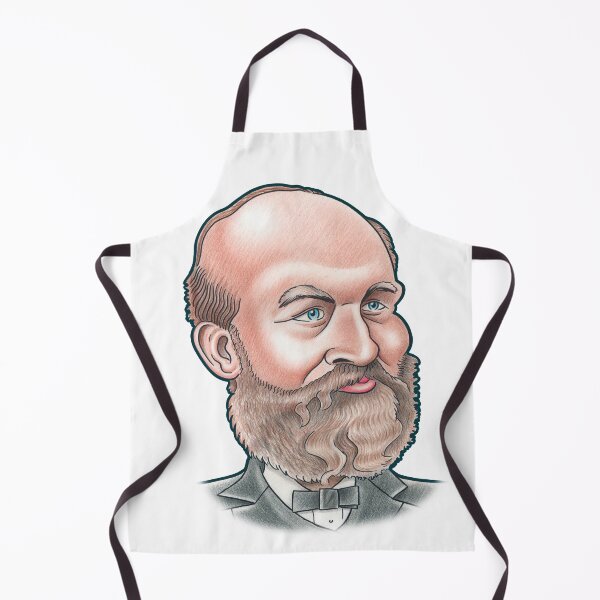 Item preview, James Garfield Caricature designed and sold by FunFaces.