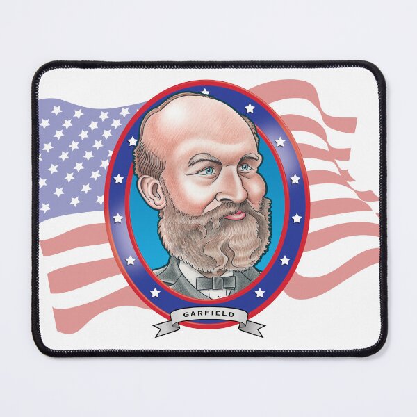 Item preview, James Garfield Caricature designed and sold by FunFaces.