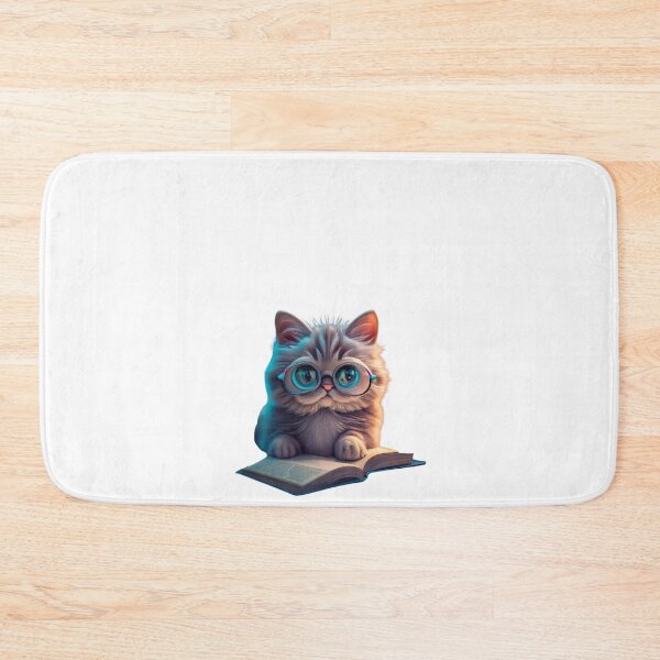 Item preview, Cat With Book Cute Cat Reading Book Funny Gifts For Cat Lovers Funny Gifts For Book Lovers Book Girly designed and sold by MatthewViews.