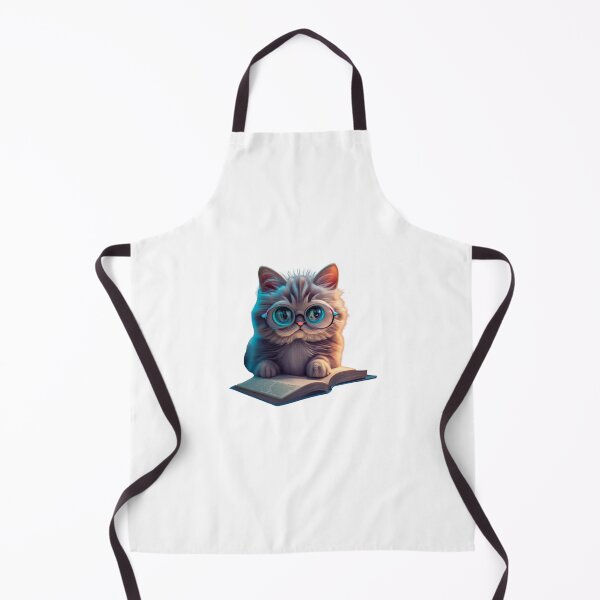 Item preview, Cat With Book Cute Cat Reading Book Funny Gifts For Cat Lovers Funny Gifts For Book Lovers Book Girly designed and sold by MatthewViews.