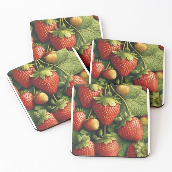 Item preview, Strawberries designed and sold by JoyPhotoArt.