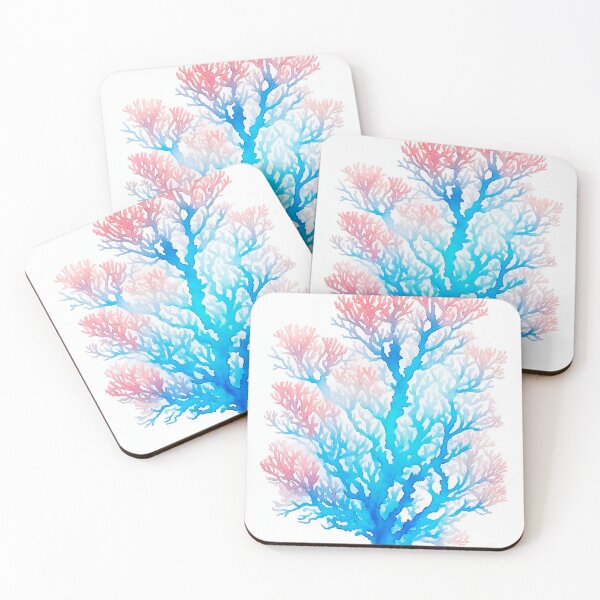 Item preview, Coral watercolor poster designed and sold by TerradVents.