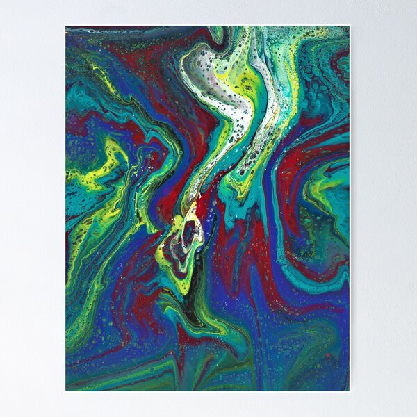 Item preview, Que Sera 2 Wild and Crazy Acrylic Abstract designed and sold by Doug  Siegel.
