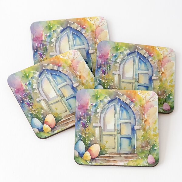 Item preview, Enchanted Pastels: A Whimsical Easter Door designed and sold by Afleks.