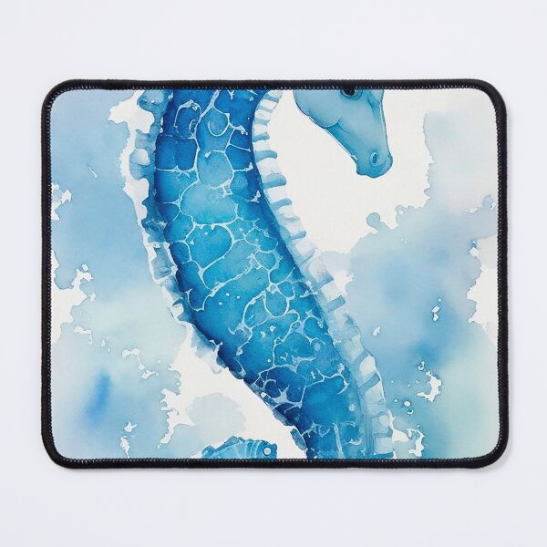 Item preview, Seahorse watercolor poster designed and sold by TerradVents.