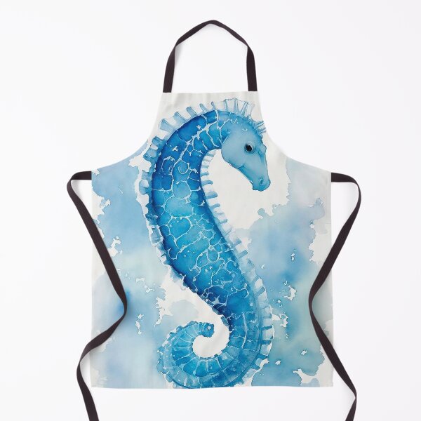 Item preview, Seahorse watercolor poster designed and sold by TerradVents.