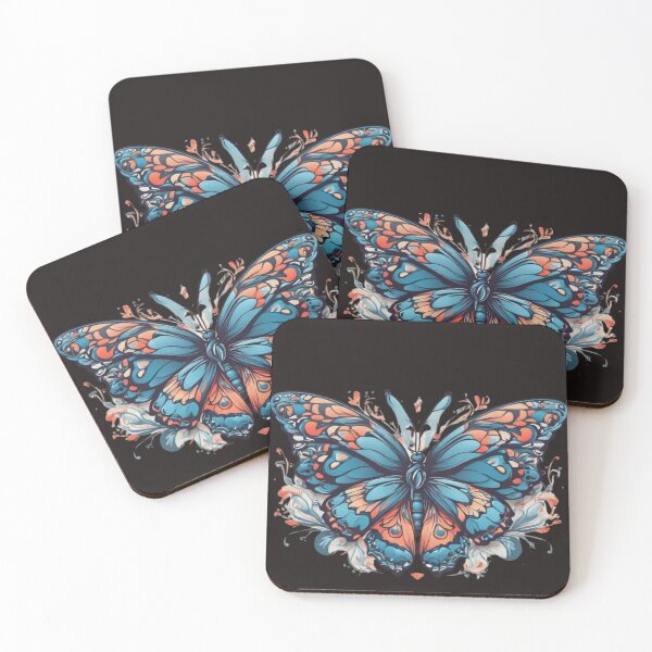Item preview, A psychedelic graphic design with a Butterfly designed and sold by Bitty777.