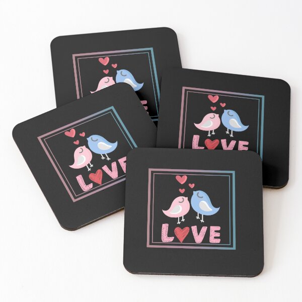 Item preview,   love you birds designed and sold by littlewolf2024.