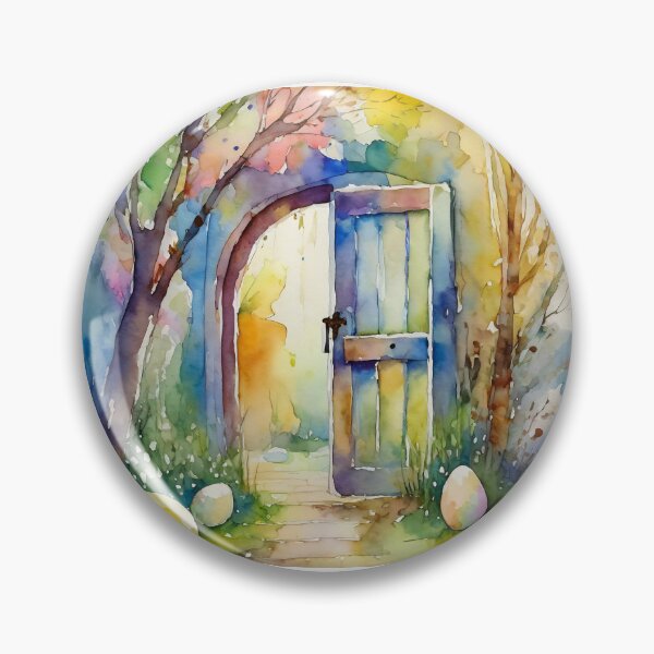 Item preview, Enchanted Pastels: A Whimsical Easter Door designed and sold by Afleks.