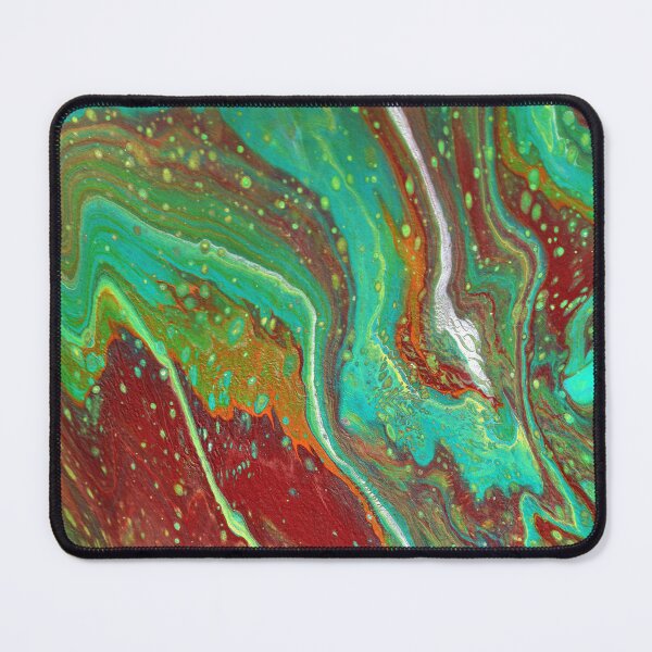 Item preview, Sabre Dance 2 Green Maroon Abstract designed and sold by Doug Siegel.