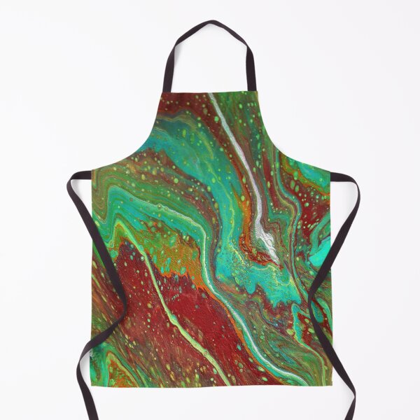Item preview, Sabre Dance 2 Green Maroon Abstract designed and sold by Doug Siegel.