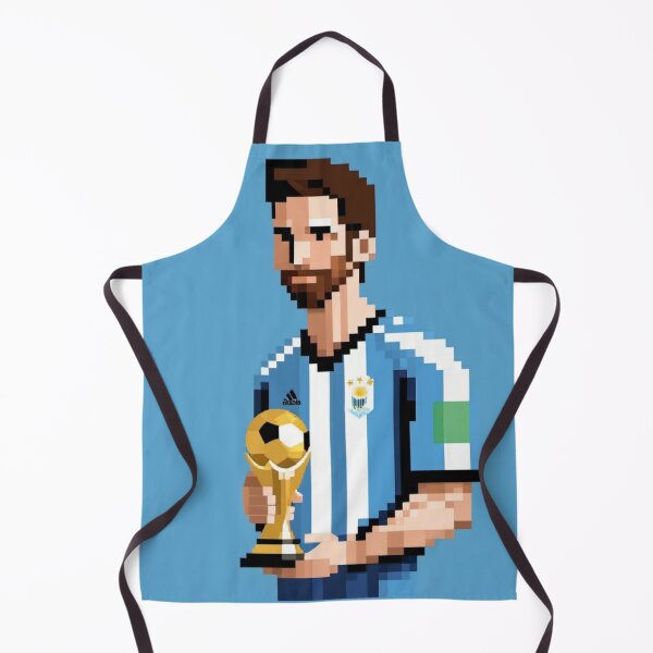 Item preview, Messi Pixel World Cup Argentina Art Gift designed and sold by The-GOAT-Store.