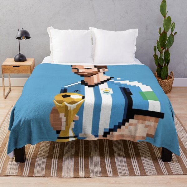Item preview, Messi Pixel World Cup Argentina Art Gift designed and sold by The-GOAT-Store.
