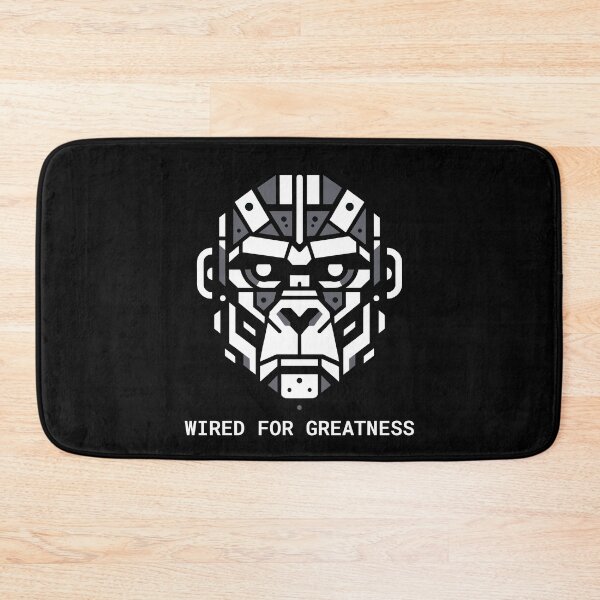 Item preview, Techno Primal Strength: Cybernetic Gorilla Design designed and sold by RyanBelandres.