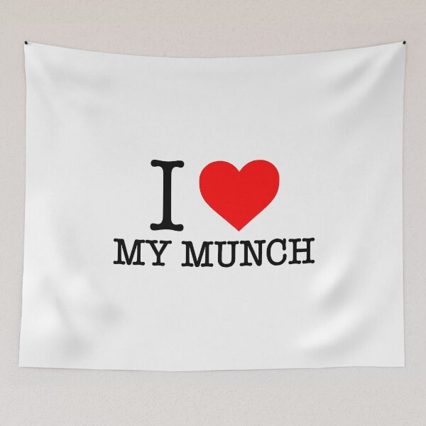 Item preview, I love my munch designed and sold by rioferdee.