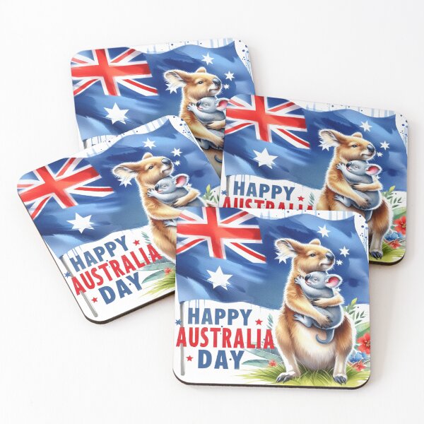 Item preview, Happy Australia Day designed and sold by clarkfraser.