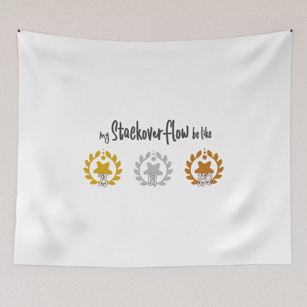 Item preview, My Stackoverflow Be Like... Bragging! designed and sold by FoxCodeCreation.