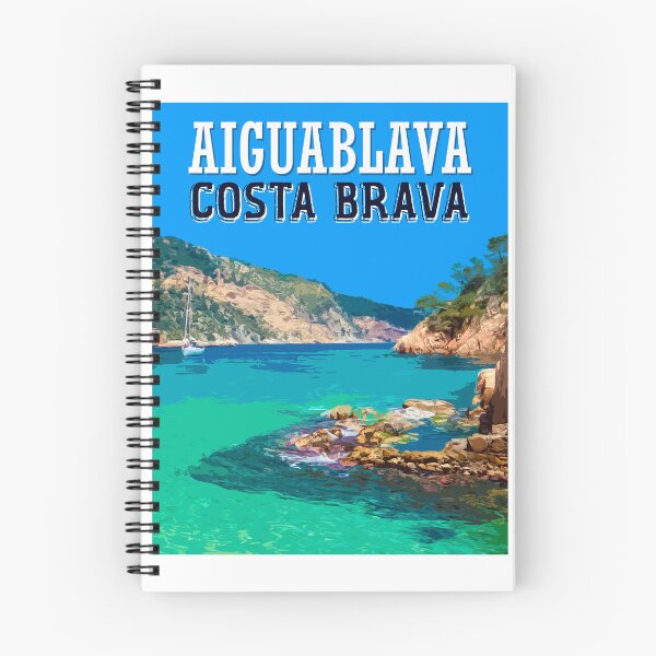 Item preview, Aiguablava Costra Brava travel poster designed and sold by TerradVents.